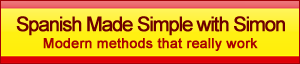 Spanish made simple with Simon logo